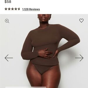 Skims fits everybody long sleeve tshirt